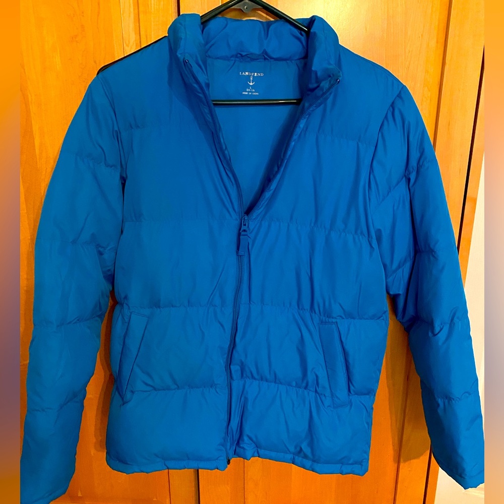 Lands’ End puffer coat